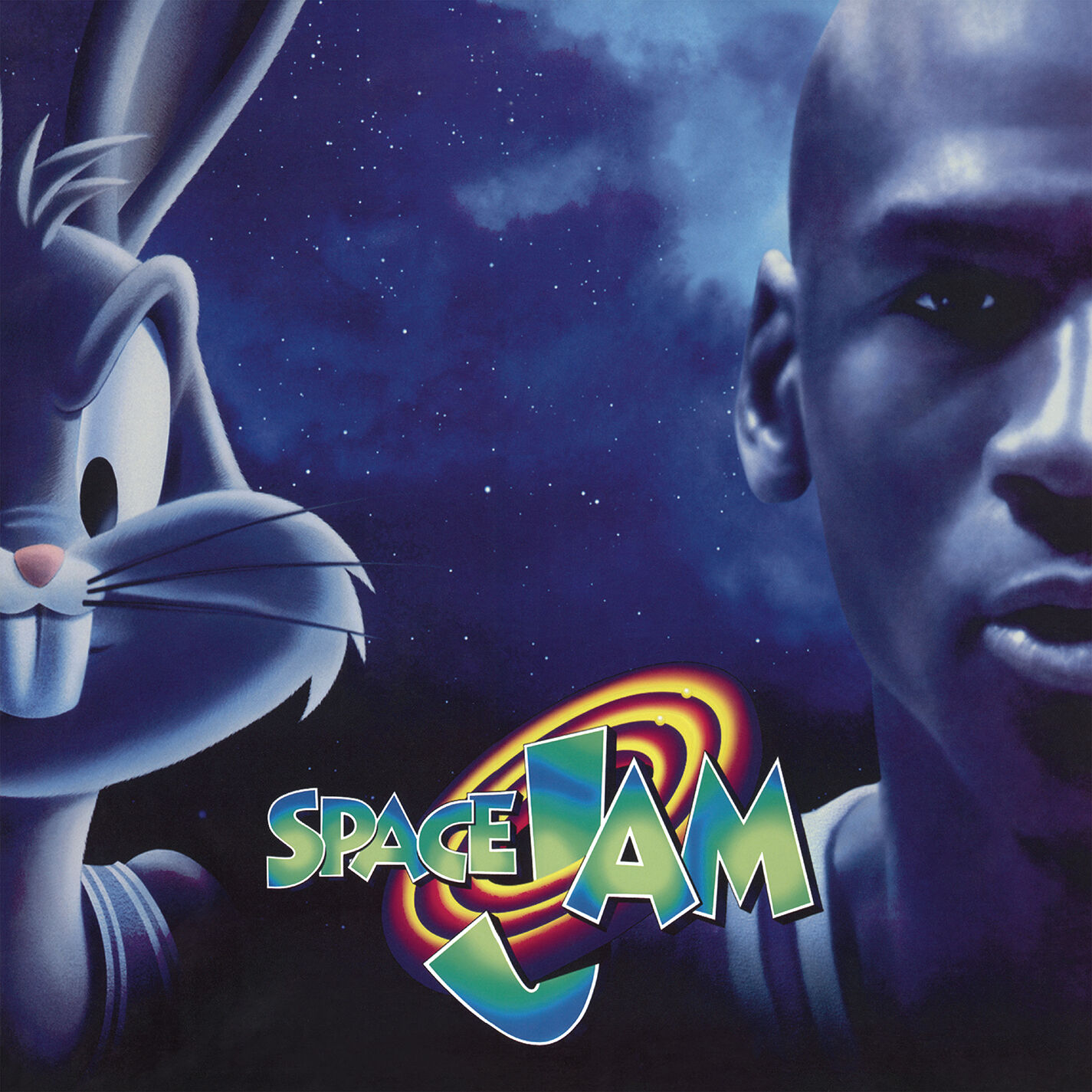 Black and blue space jams online